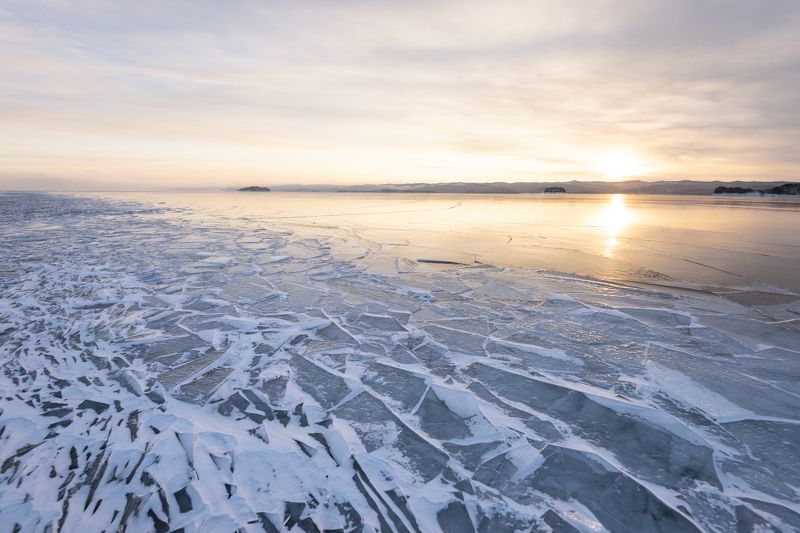 Байкал, лед Лед Байкалаphoto preview
