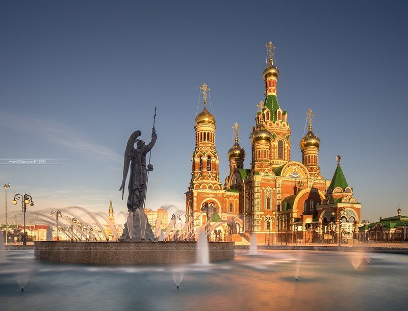 книга владыка моря, capriccio, photoartist, каприччио, фотохудожник, veduta, ведута, йошкар-ола, россия, артем мирный, отражение, замок, artyom mirniy, yoshkar-ola, театр, кукольный, башня, закат, свет, марий эл Йошкар-Олаphoto preview