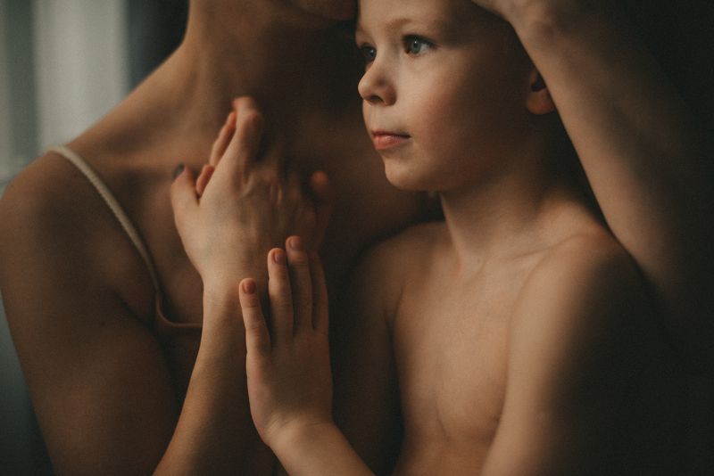 семья дети любовь счастье Мой мальчикphoto preview