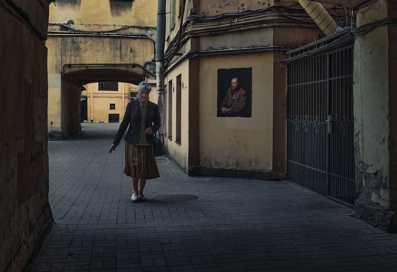город, спб, женщина, достоевский Питерские историиphoto preview