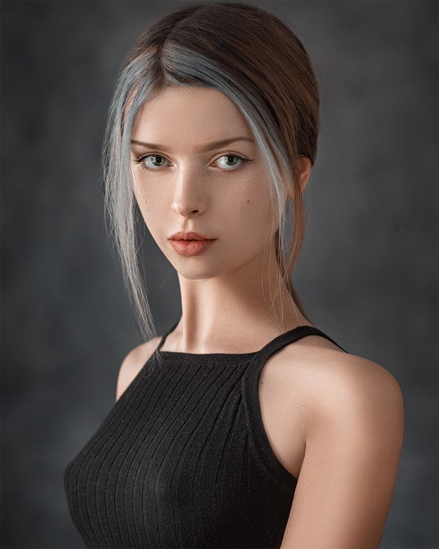 art, portrait, girl, model, арт, портрет, девушка, модель Kseniaphoto preview