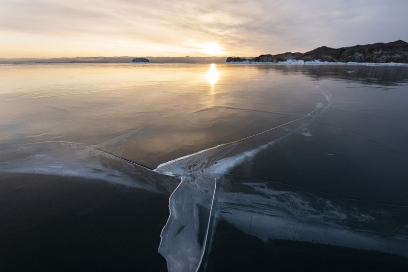 Байкал, лед Лед Байкалаphoto preview