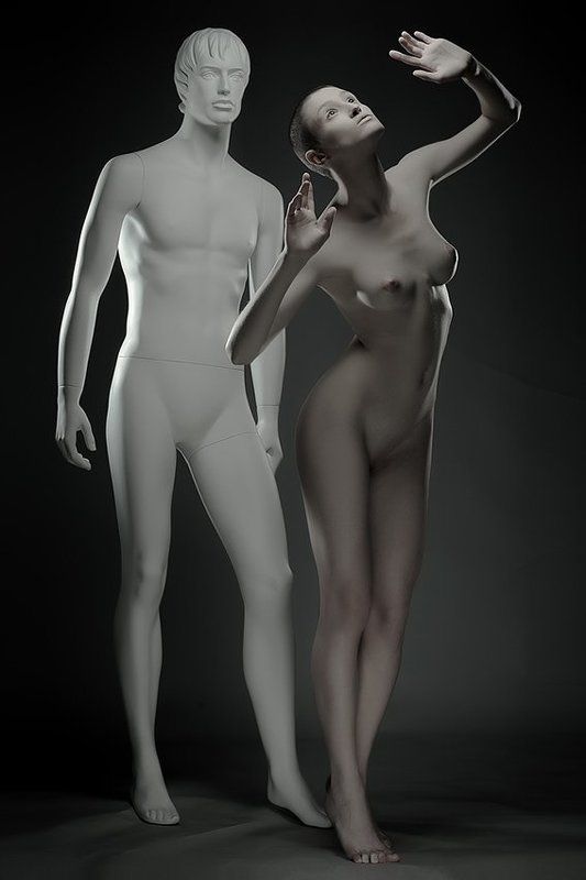 девушка, манекен, ню, фотоарт still lifephoto preview