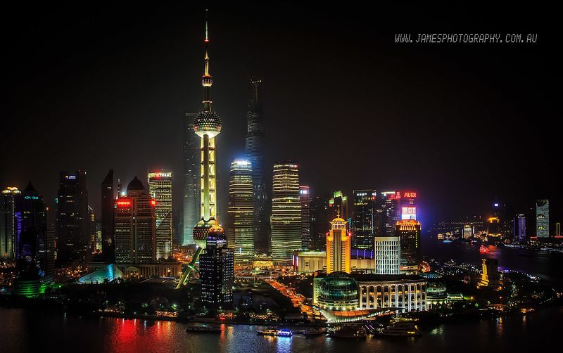 Shanghai Bund Night Scenephoto preview