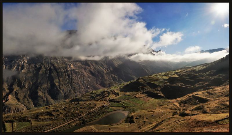 дагестан, горы Выходило из-за гор светило...photo preview