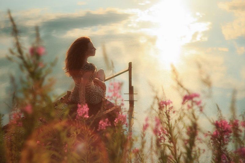 Air, Amazing, Art, Beautiful, Beauty, Dress, Fairytale, Girl, Hair, Light, Lovly, Nice, Russian, Sun, Sunset, Sweet, Water, Wow In Fairytalephoto preview