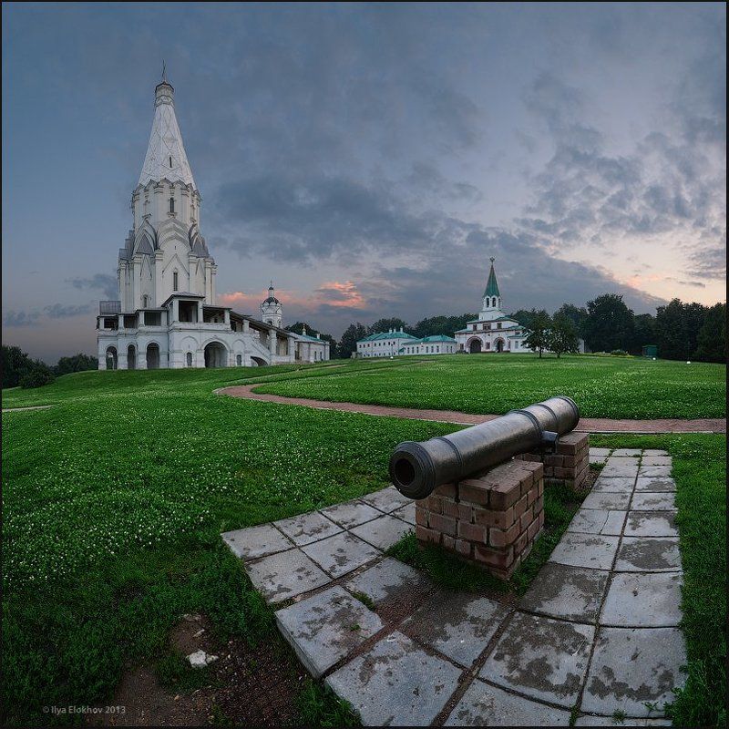 вечерняя москва, коломенское, москва После дождичка в Коломенском.photo preview