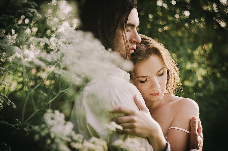 Couple, Long hair, Love, Photo, Portrait Togetherphoto preview