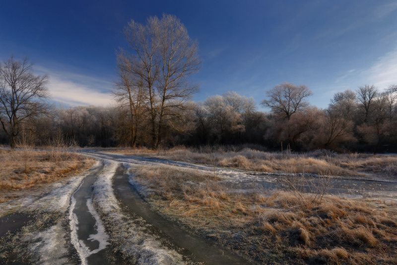 зима мороз декабрь иней ***photo preview