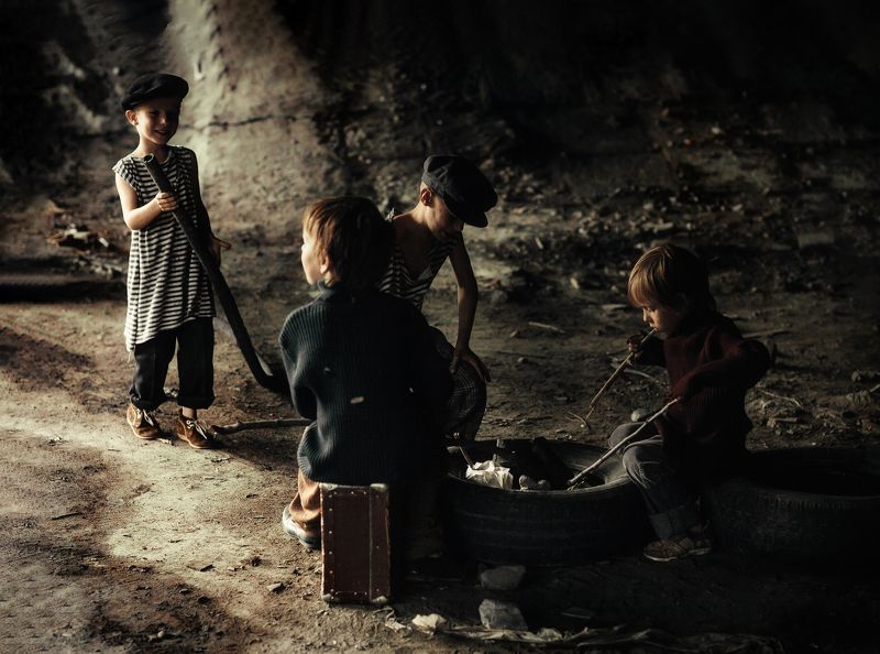 Homeless boysphoto preview