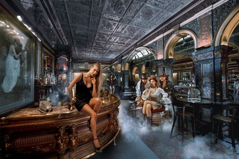 студийный портрет, красивая девушка, женский портрет, концептуальное Викторияphoto preview