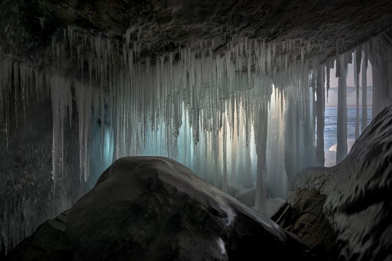 зима, лед, сокуи, байкал, малое море В ледяном пленуphoto preview