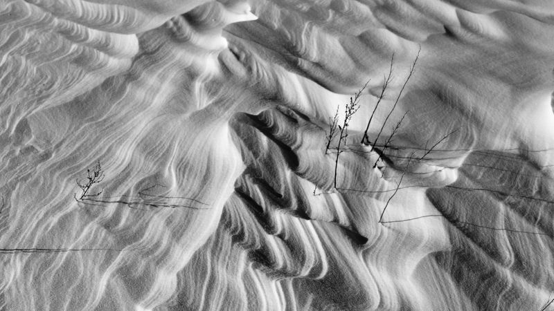 snow, wind, field, winter, abstract, fineart Fied forcesphoto preview