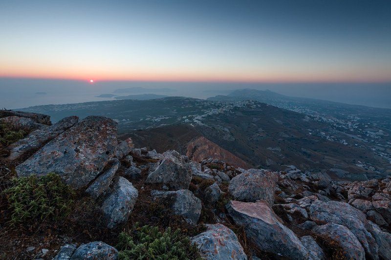 Закат на Санториниphoto preview