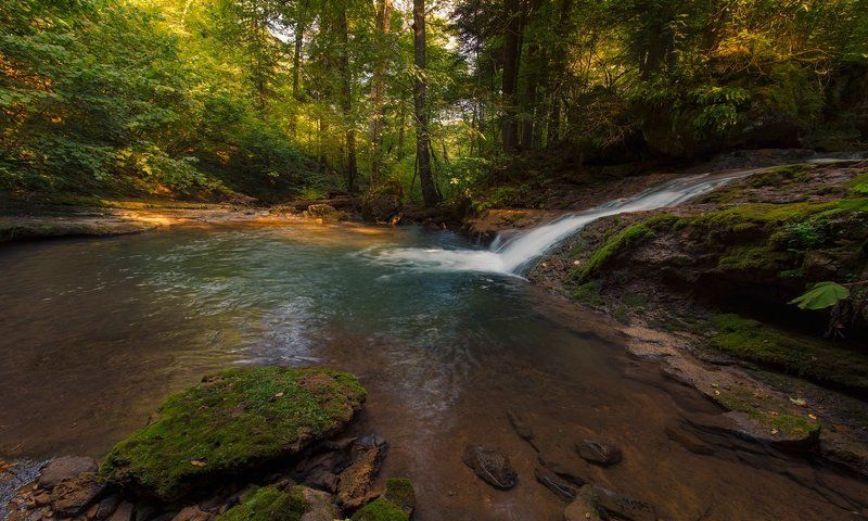горы, кавказ, мезмайка, река МЕЗМАЙСКИЕ ПОРОГИphoto preview