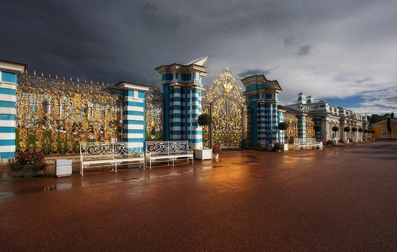 Про мой любимый Пушкин, оградку и странную погоду..photo preview