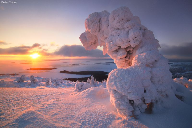 кольский, север, заполярье Скульптуры северных ветровphoto preview