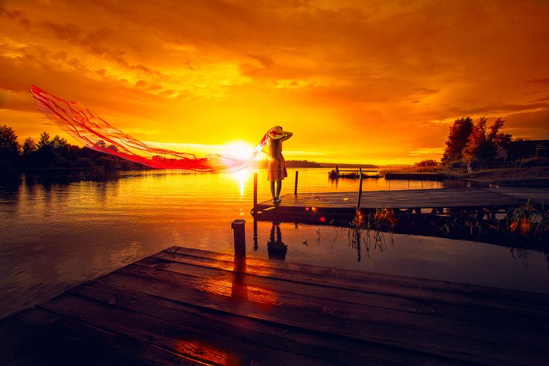 На пирсе фото превью