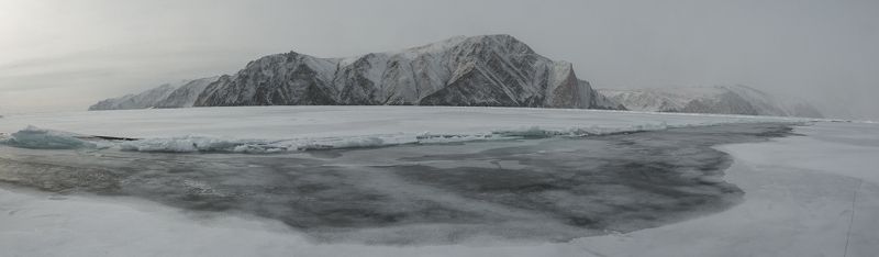байкал лёд ледовая трещина становая щель Становая фото превью