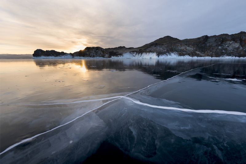 Байкал, лед photo preview