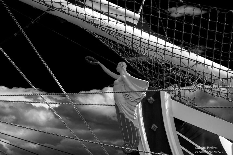 город, петербург, корабль, парусник, фрегат, фрегат\\\