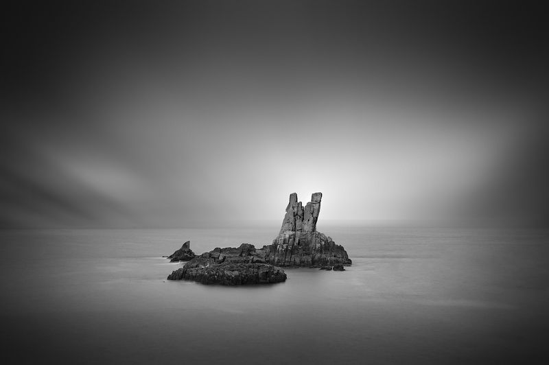 Landscapes,black & white,Travel,China,Wenzhou,reef Eternal Lovephoto preview