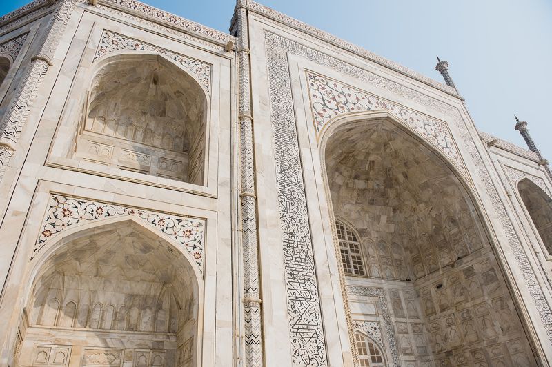 landscape temple India architecture mausoleum  Great Tajphoto preview