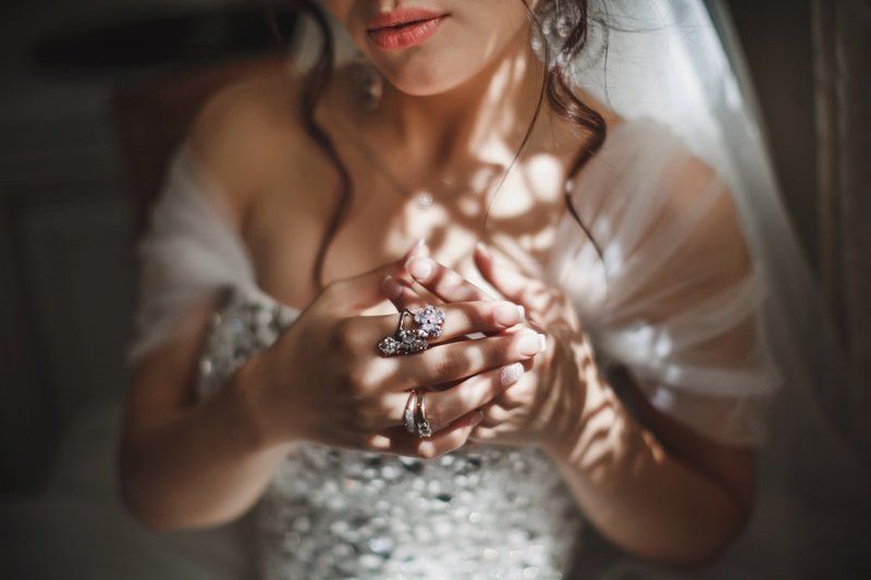 Кольцо, Невеста, Свет, Тень photo preview