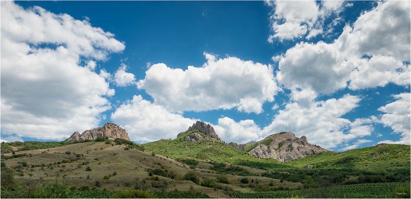 ...Виды крымских дорог...photo preview