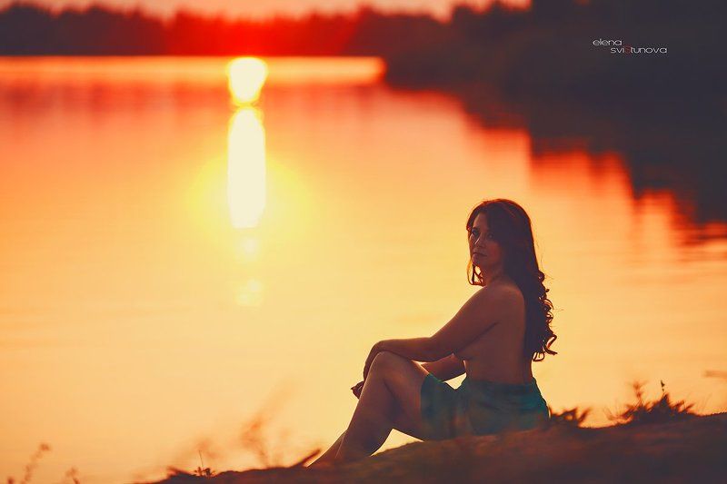 Девушка, Река, Фотосессия GalAphoto preview