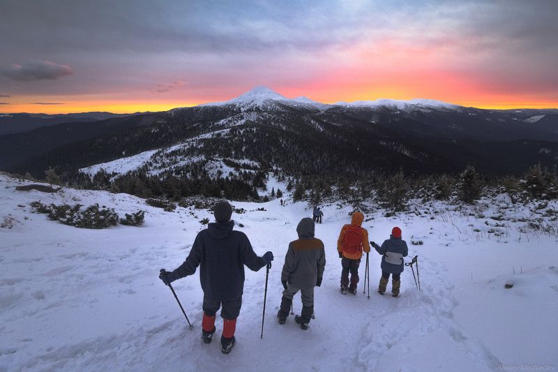 Карпаты. Украина, петрос, зима Заслужилиphoto preview