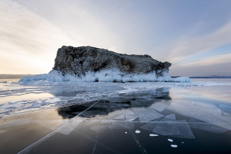 Байкал, лед photo preview
