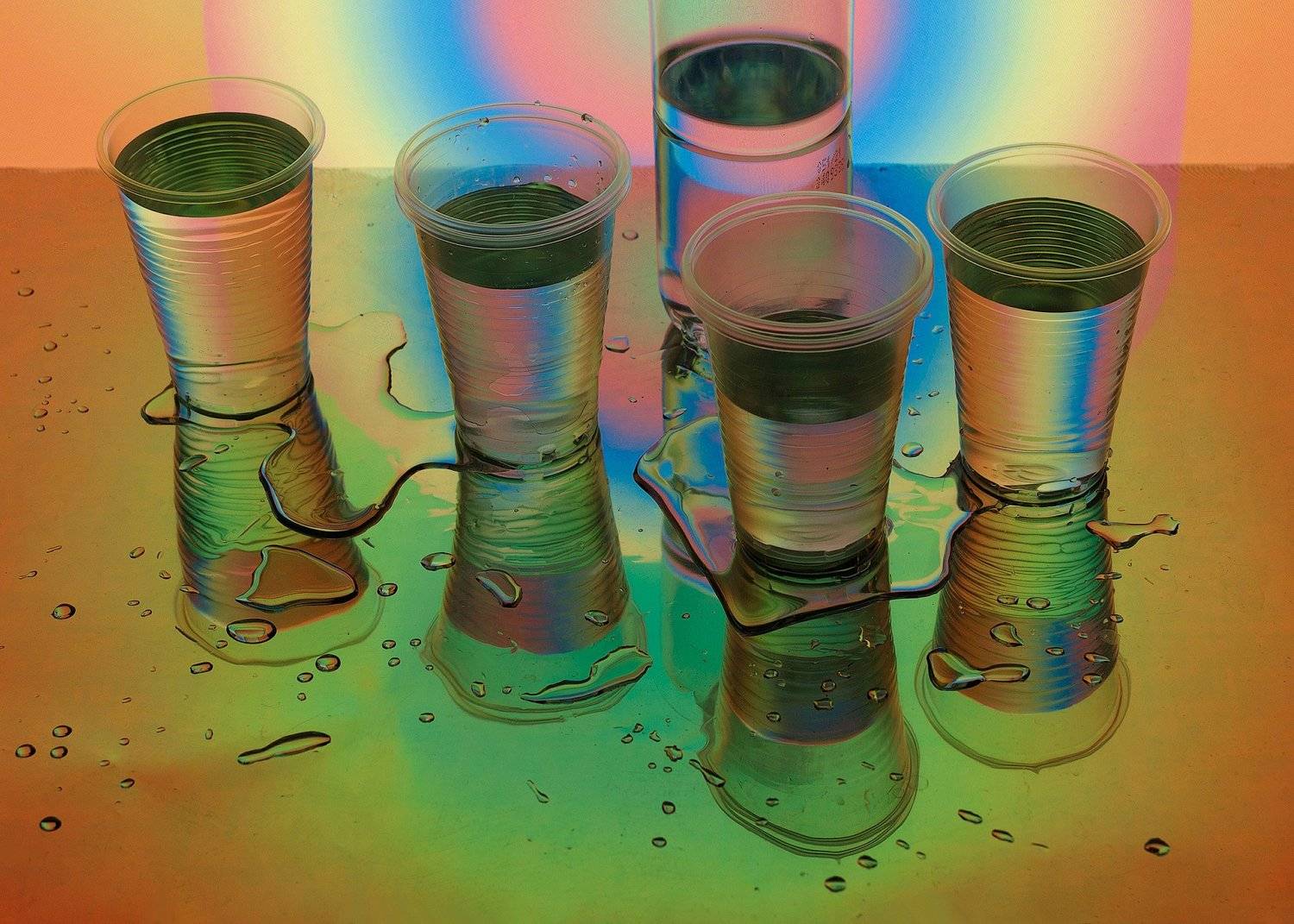 радужная вода. Автор: Виктория , Виктория