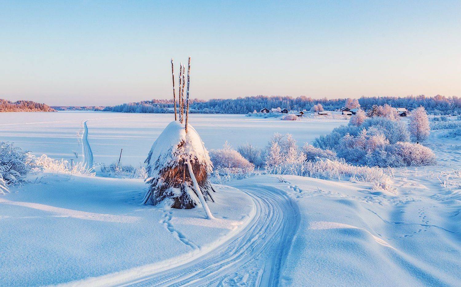 кенозеро, мороз, утро, зима, Владимир Липецких