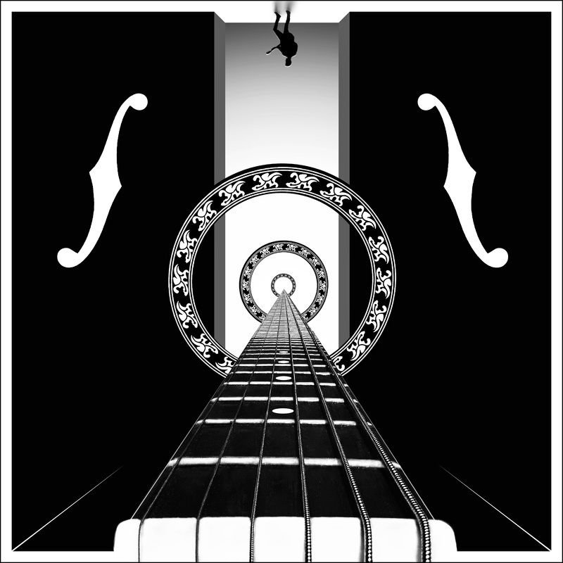 ч/б, концептуальное, абстракция Погружениеphoto preview