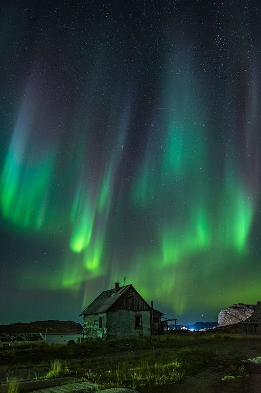 ПОЛЯРНОЕ СИЯНИЕ Мурманская обл. Дальние Зеленцы сентябрь 2020.photo preview