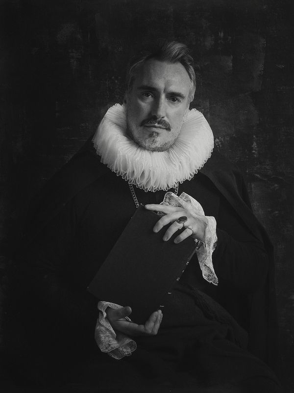 чб мужской портрет постановка вера шамраева ***photo preview