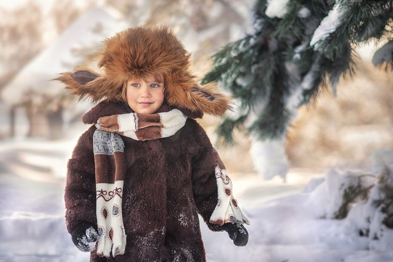 Зима в деревнеphoto preview