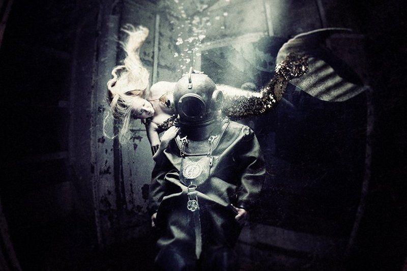 мурманск, подводник, русалка Не срослись плавникамиphoto preview