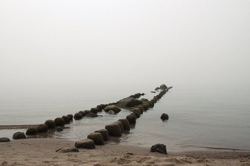 Балтика, Зеленоградск, Море, Туман Туманphoto preview