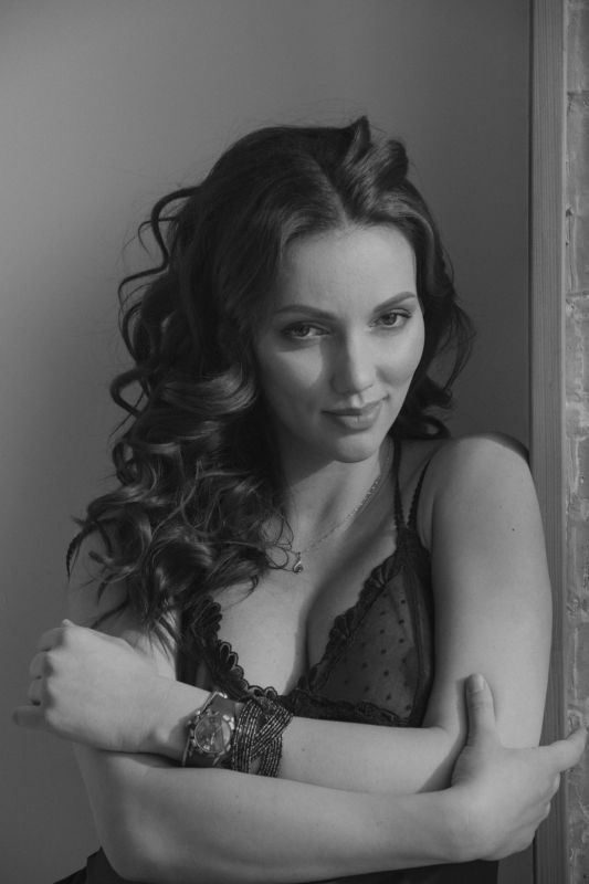 girl portrait bw Jeannephoto preview