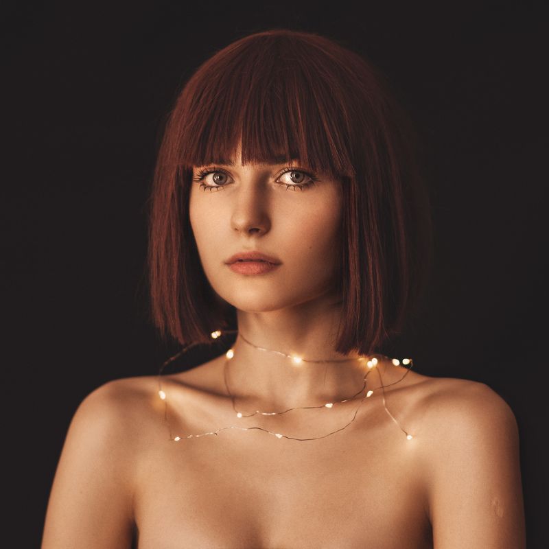 портрет, женский портрет, красота, гламур, взгяд, девушка, модель, студийный портрет  Annaphoto preview