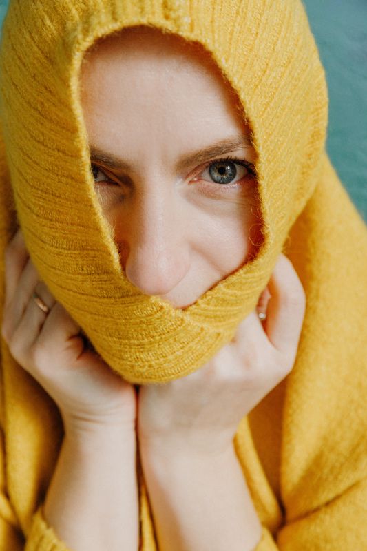 женский портрет, портрет, девушка, girl, portrait Кофтаphoto preview