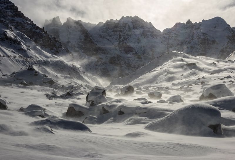 горы, альпинизм, кавказ, ледники white snowstorm...photo preview