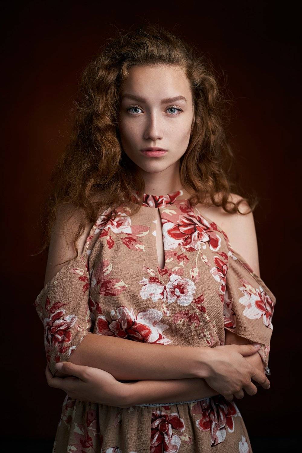 portrait, girl, lowkey, black, beautiful, pretty, eyes, lips, redhead, freckles, ginger, рыжая, портрет, девушка, Наташа Высоцкая