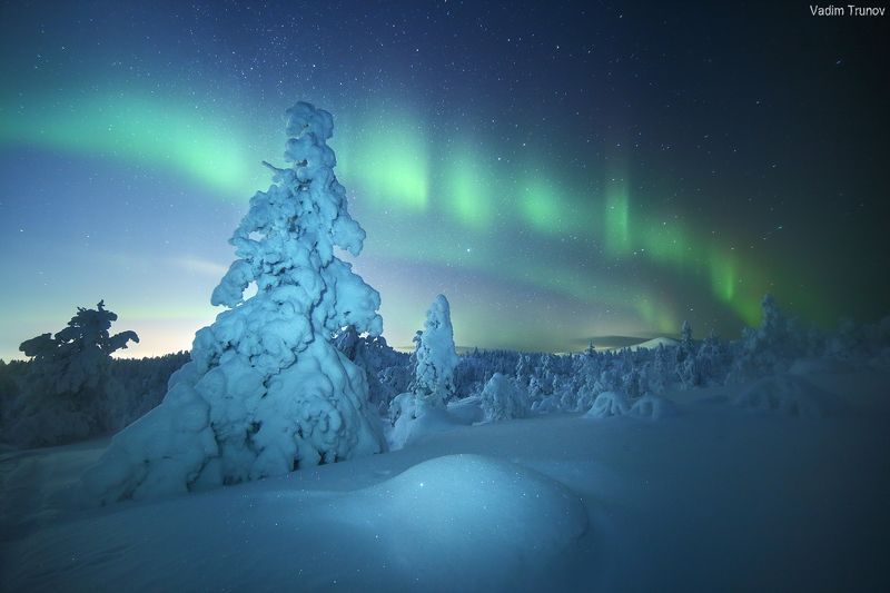 кольский, север, заполярье, хибины, северное сияние, aurora borealis Магия северных ночейphoto preview