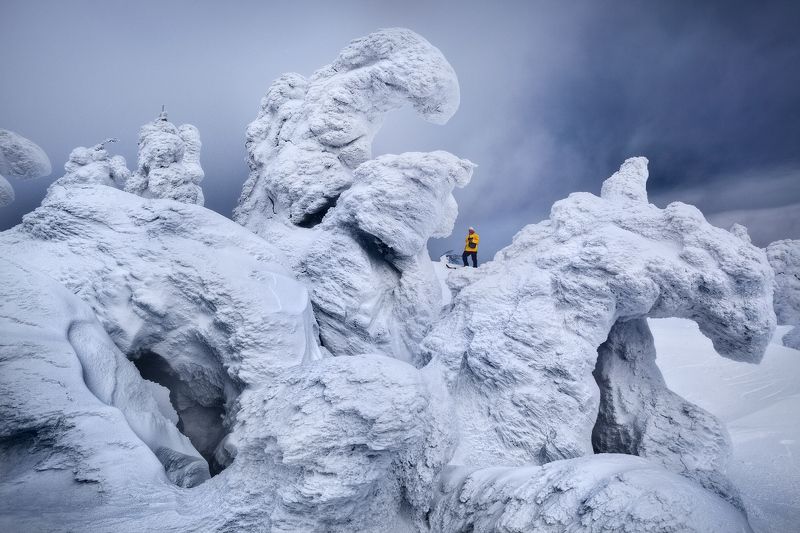 урал, зима, гух ФОТОГРАФ. На Главном Уральском...photo preview