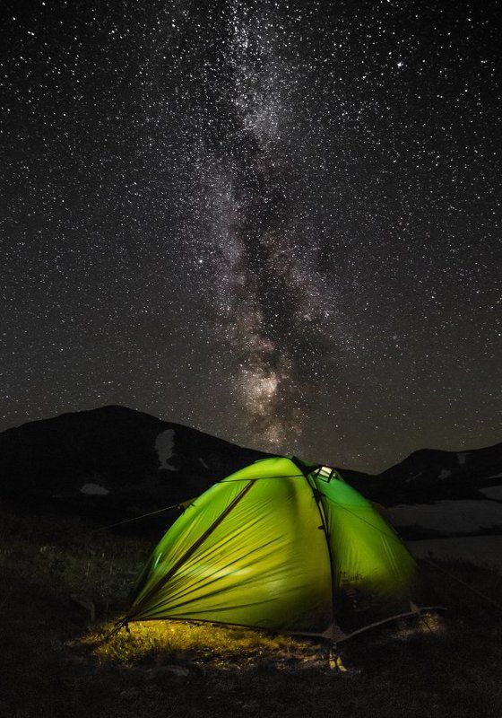 tramp, горы, звезды, каровые озера, космос, кузнецкий алатау, млечный путь, палатка, сибирь, туризм, хакасия, хунухузух Кузнецкий Алатау, оз.Хунухузухphoto preview