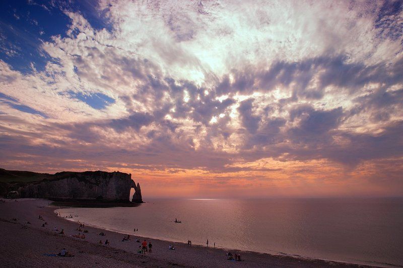 Алебастровое побережье, Франция Небесная феерияphoto preview