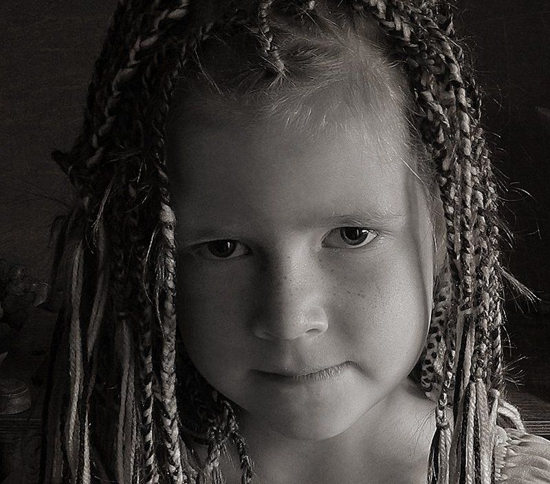 Портрет девочкм, С характером Девочка с характеромphoto preview